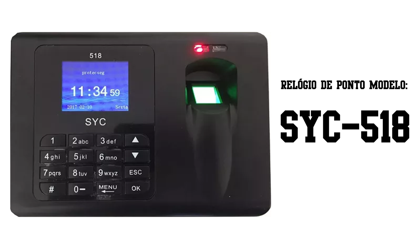 Como importar os dados do Relógio de Ponto da SYC-518  -  Sistema Descomplicado 