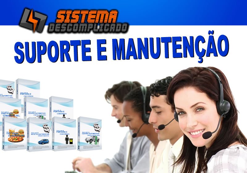 Serviço de Suporte -  Sistema Descomplicado 